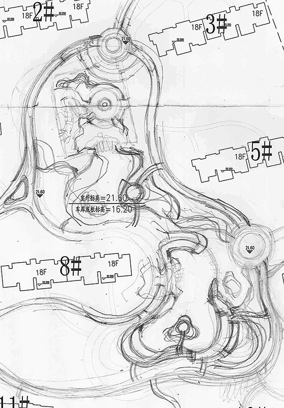 Highrise resident-01-rough sketch