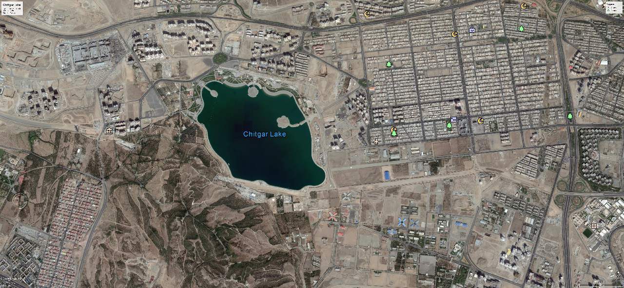 Chitgar lake Site plan