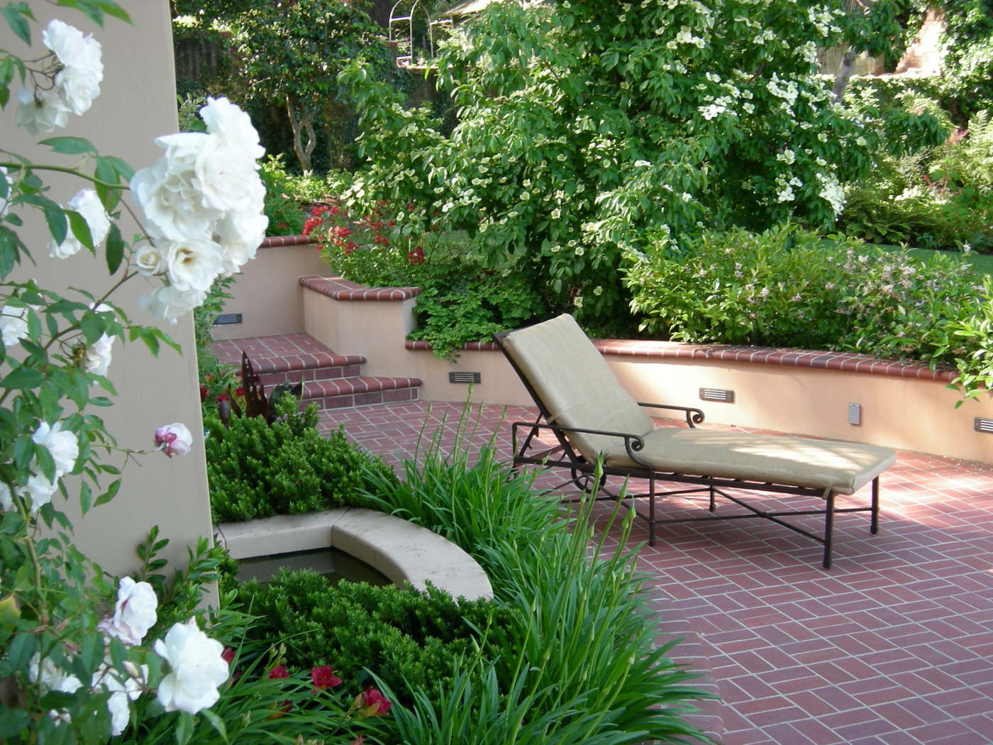 Brick work – Terrace Garden in the Oakland Hills