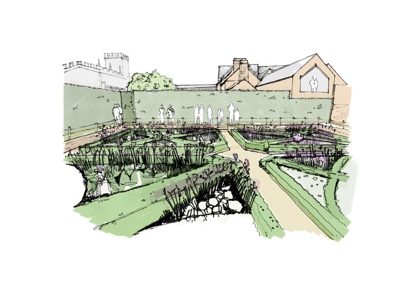 Knott garden Concept – Shakespeare’s New Place