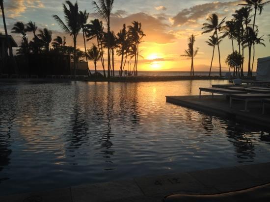 Sunset at the Andaz Maui