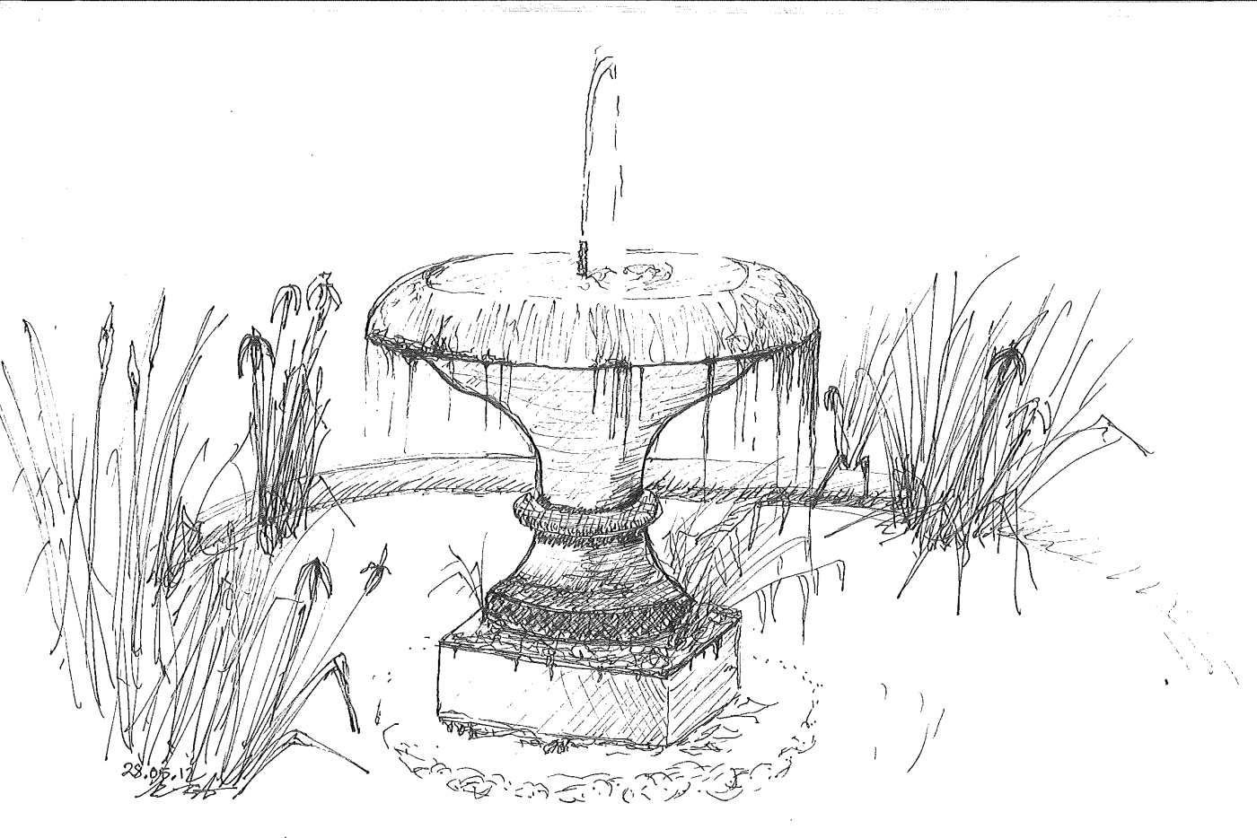 Airlie Gardens Fountain