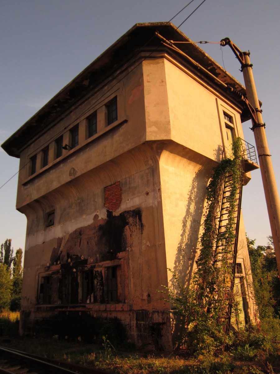 An abandoned railway facility near the tower that could become an Architecture and Urban Culture Center