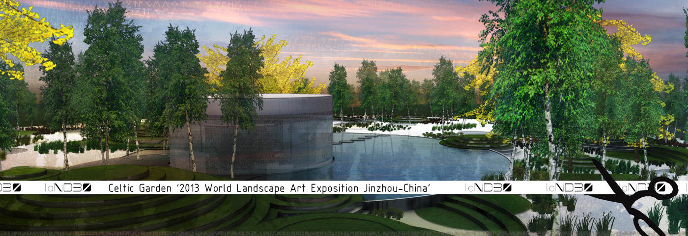 inauguración celtic garden jinzhou -laND30 -anuncio