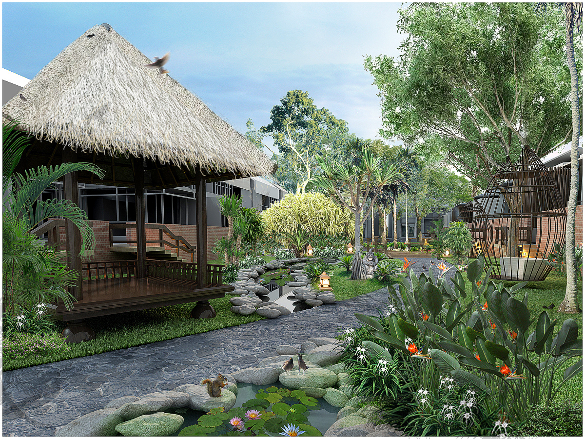 backyard – Bali project