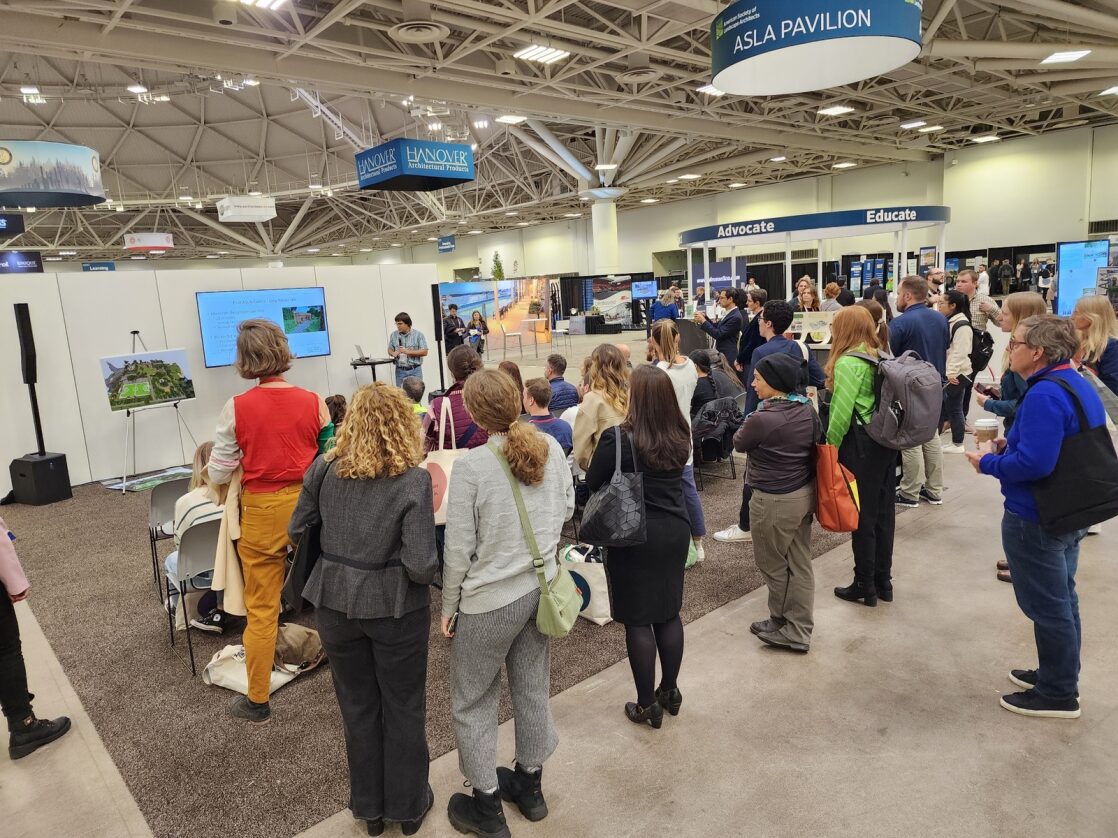 Education Session on the Expo Floor during ASLA Conference 2023