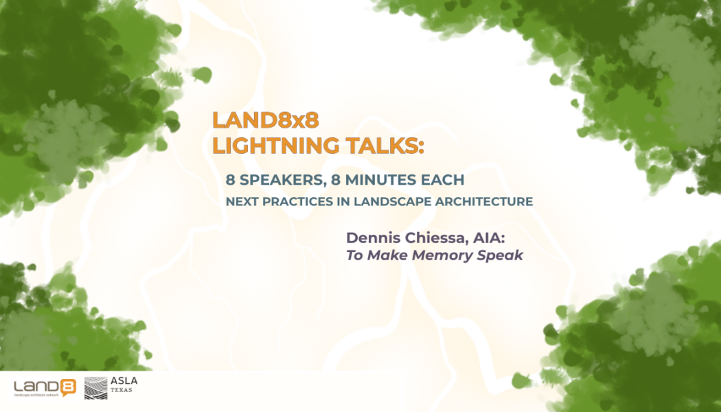 Land8x8 Lightning Talk: To Make Memory Speak 