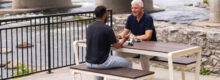 The Ogden Harvest Table by Maglin: Designing Outdoor Dining for Everyone