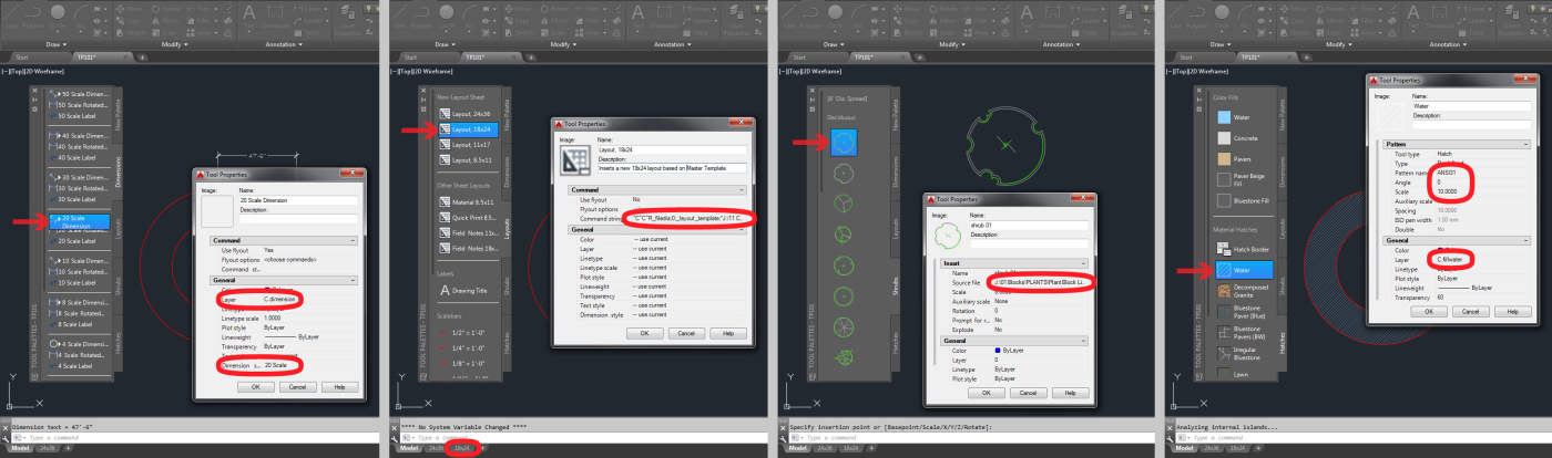 how to open tool palette in autocad