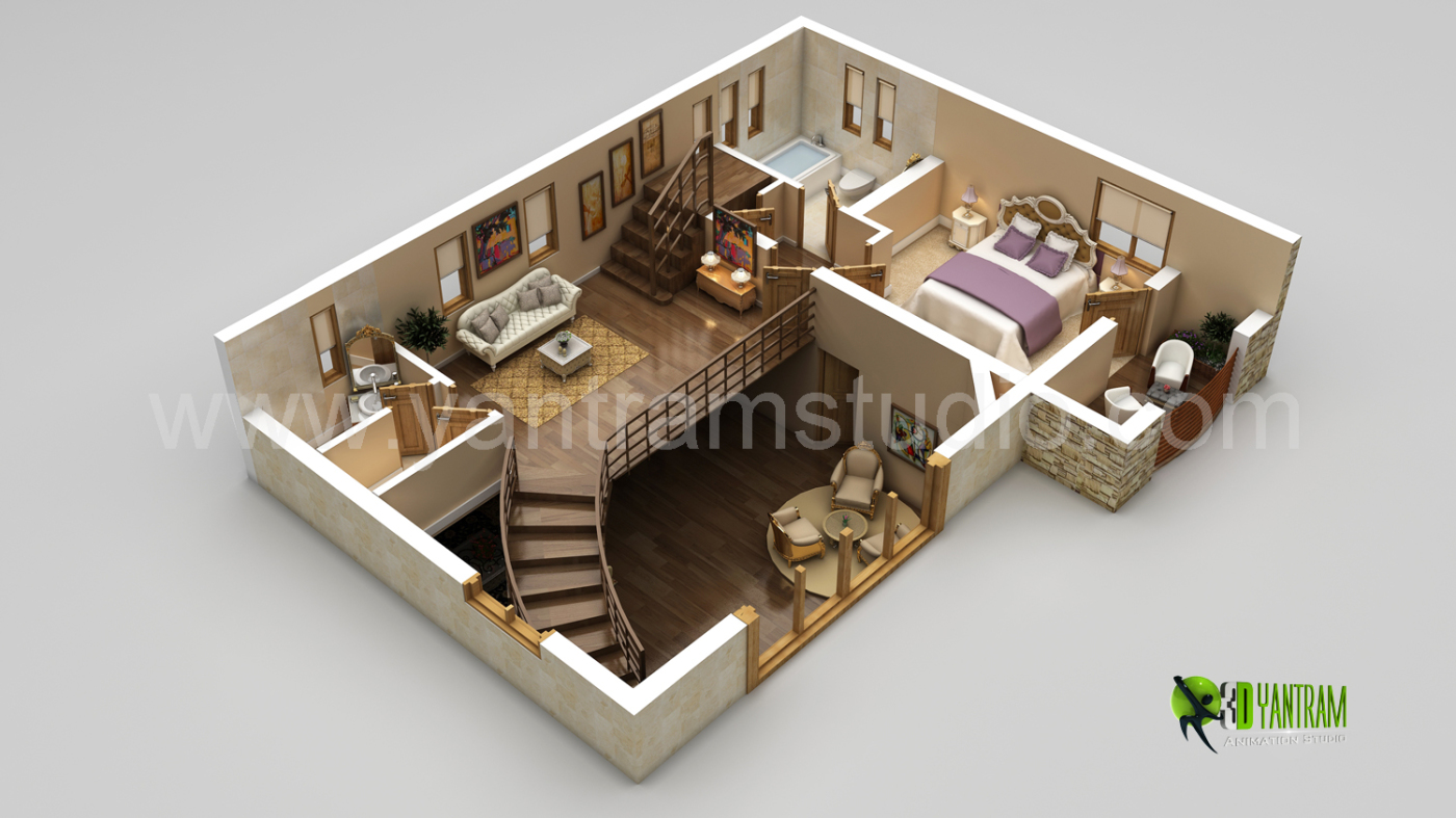 3D Home Floor Plan Design