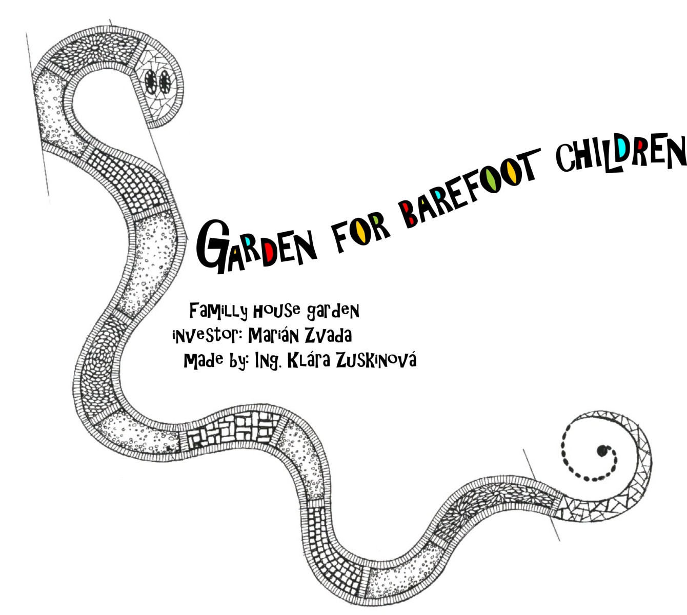 Garden for barefoot children