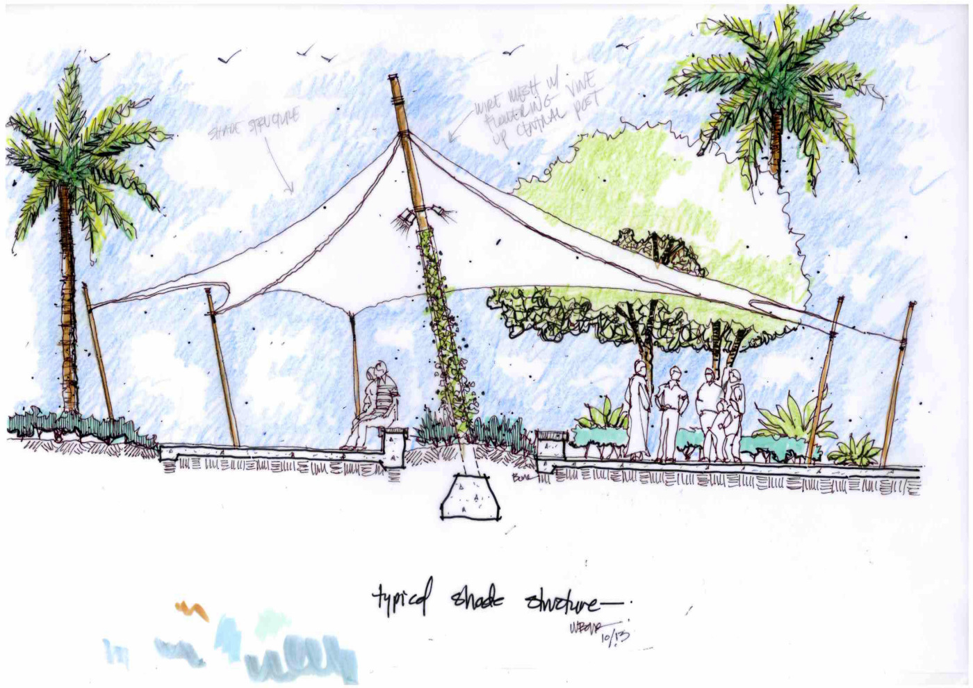 Shade Structure Section