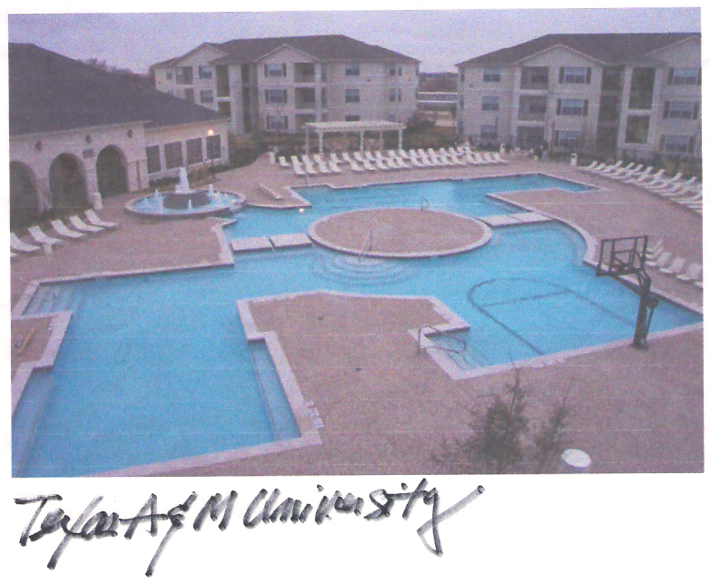 Texas A&M University (Student Housing) - Pool Amenity Area