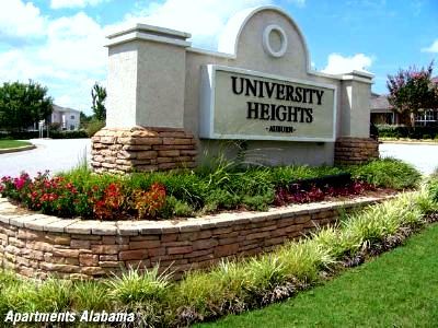 University-Heights-Auburn, Alabama - Monument Sign